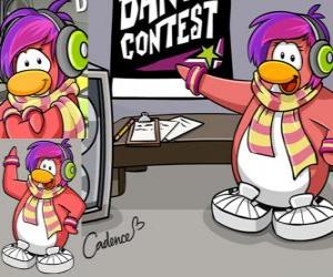 Puzzle Cadence, επίσης γνωστός ως DJ Κ-Ο χορός είναι μια μοβ μαλλιά πιγκουίνος που παίζει και να δημιουργεί μουσική και χορός